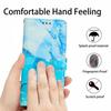 For Xiaomi Redmi Note 14 4G (164.84mm) Stand Case Marble Pattern PU Leather Wallet Phone Cover
