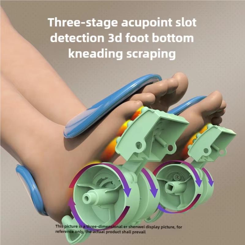 JAIYORL Foot Leg Massager, Kneading with Massage Programs, Intensity Modes, for Relieves Muscle In Feet, Ankle Calf Legs