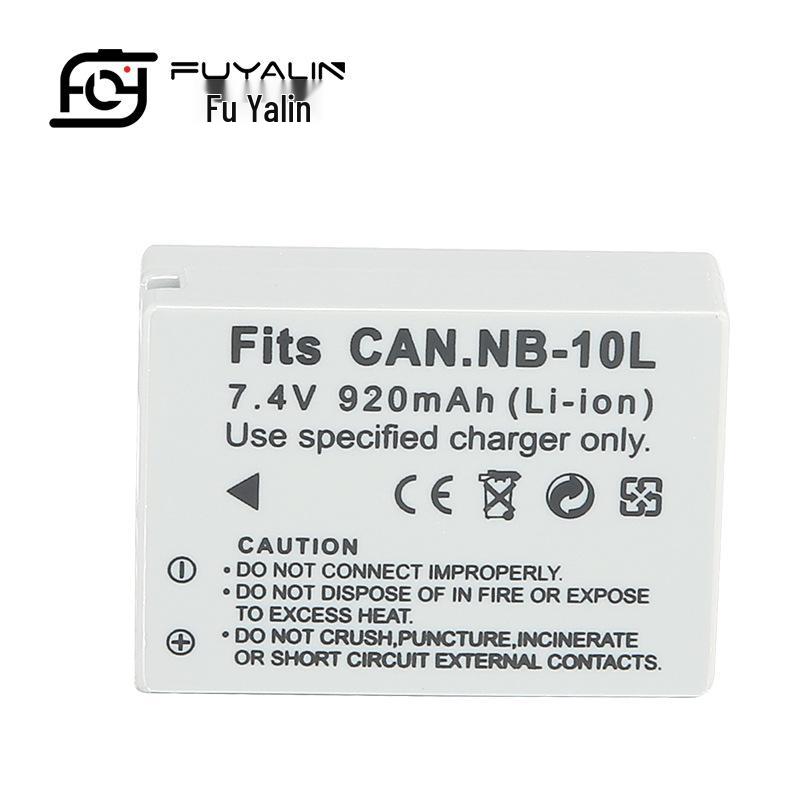 NB10L Battery for Canon G15, G16, SX40, G1X, G3X, and SX50 HS Cameras