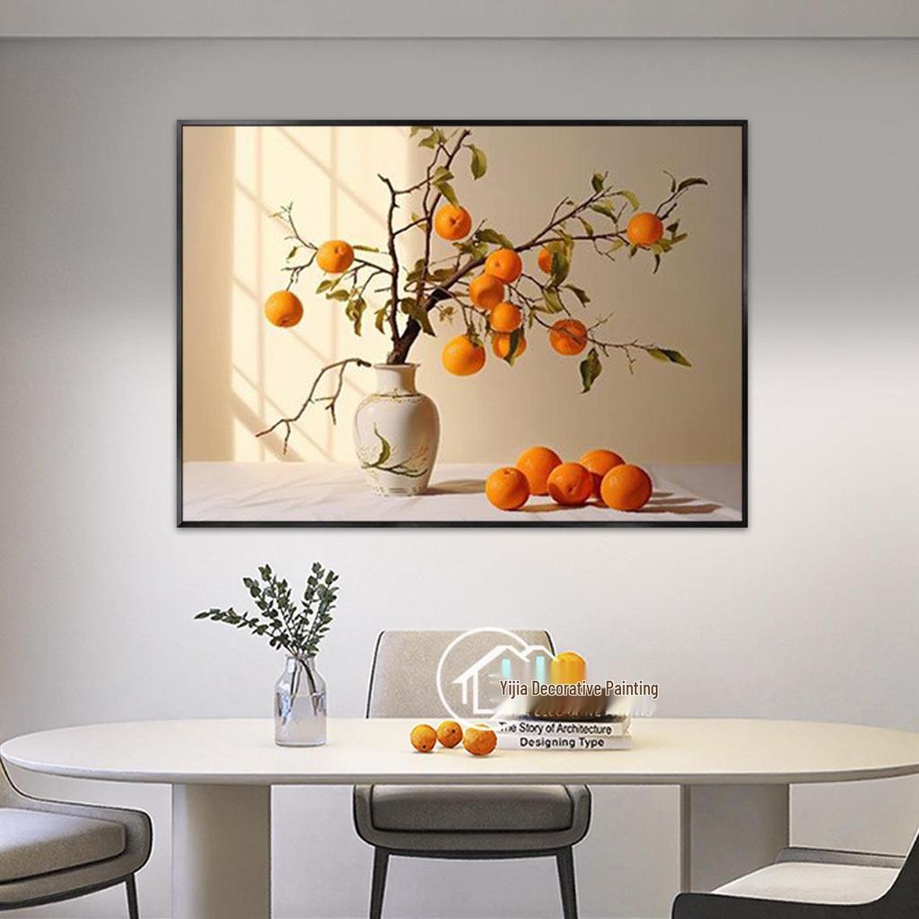 Kaki Ruyi Luxuriöse Wandkunst: Modern Abstrakt für Wohn- & Esszimmer