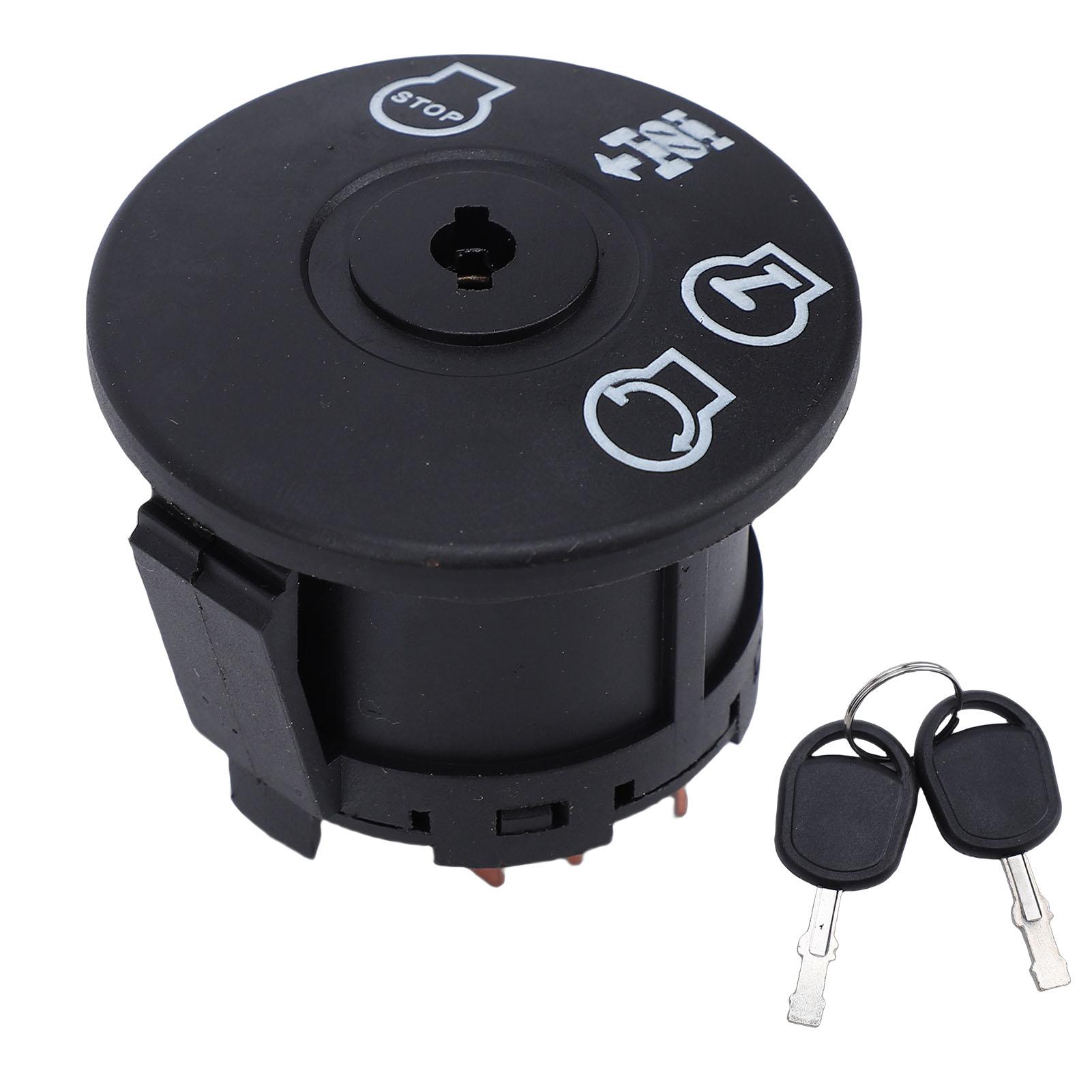Mower Tractor Ignition Switch 532193350 4 Position Starter Ignition Key Switch Replacement for 155C L100 L105 L107 L110 L120 чёрный