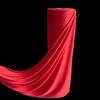 Korean Style Wedding Hall Ceiling Drape: Silk Stretch Fabric for Stage and Hotel Decor