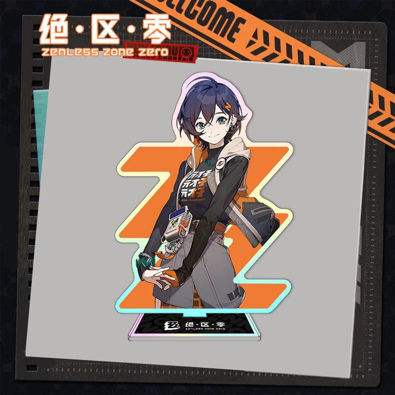 Zenless Zone Zero Nicole Demara Lighter Acrylic Stand Model Tsukishiro Yanagi Asaba Harumasa Collect Desktop Decoration Gifts