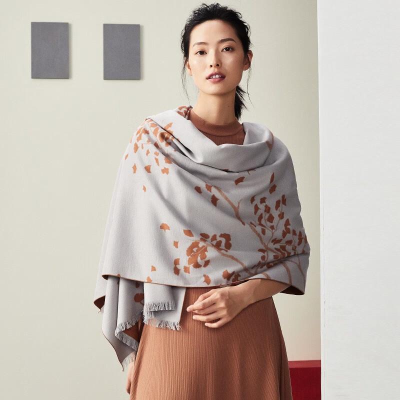 WENSLI Women's Silk Velvet Scarf & Shawl