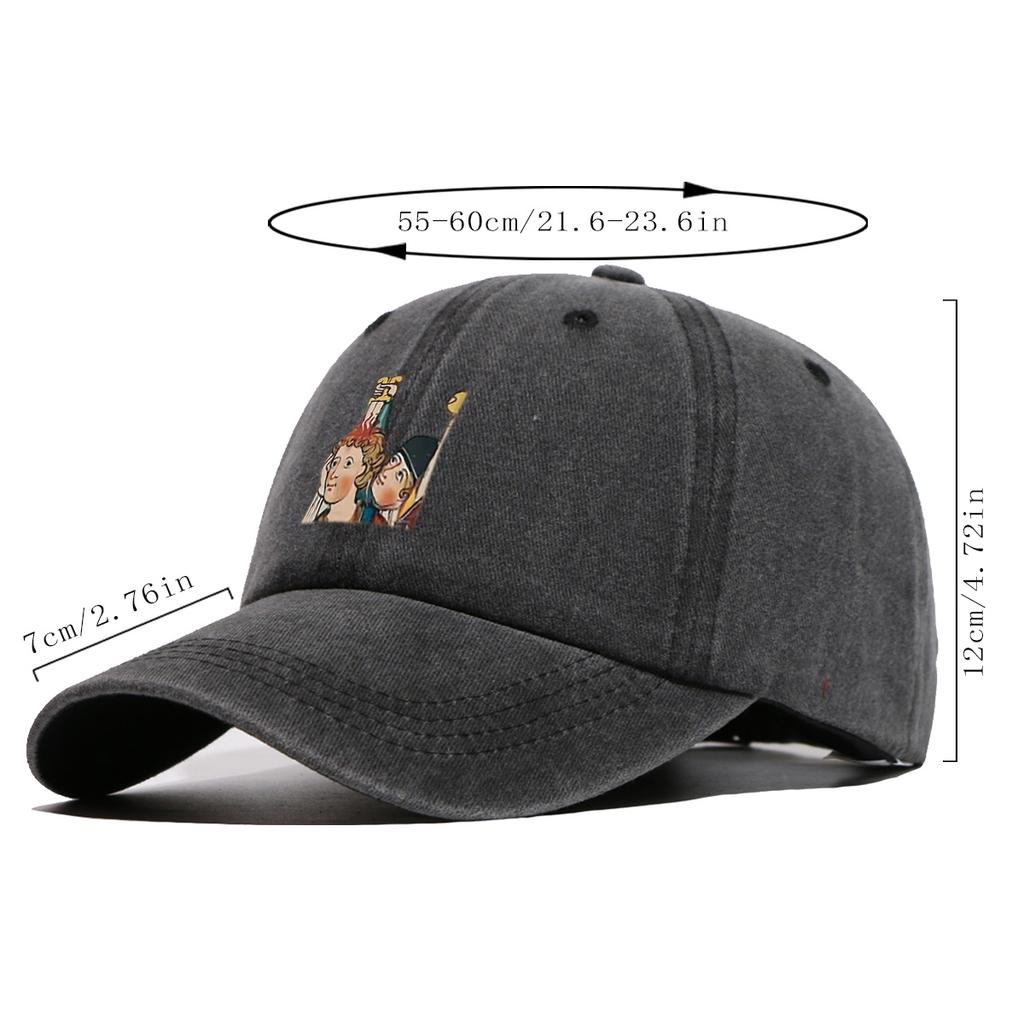Pc Pcs Vintage HandPainted Character Duckbill Cap Adjustable Unisex Baseball Hat Suitable for Parties Music Festivals Tra
