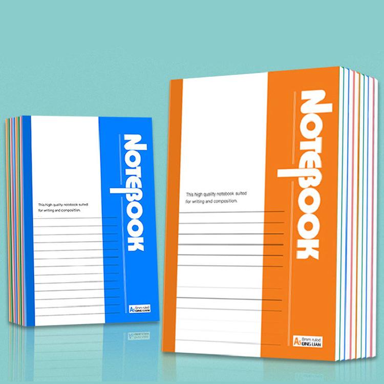 20er-Pack B5 Notizbücher mit Softcover - A5 Schreibwaren für Schüler und Tagebücher