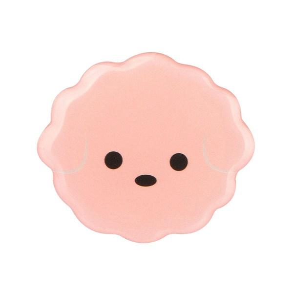 

J. Kara acrylic cell phone smart talk, 6-2. Pink Corgi, 1 piece