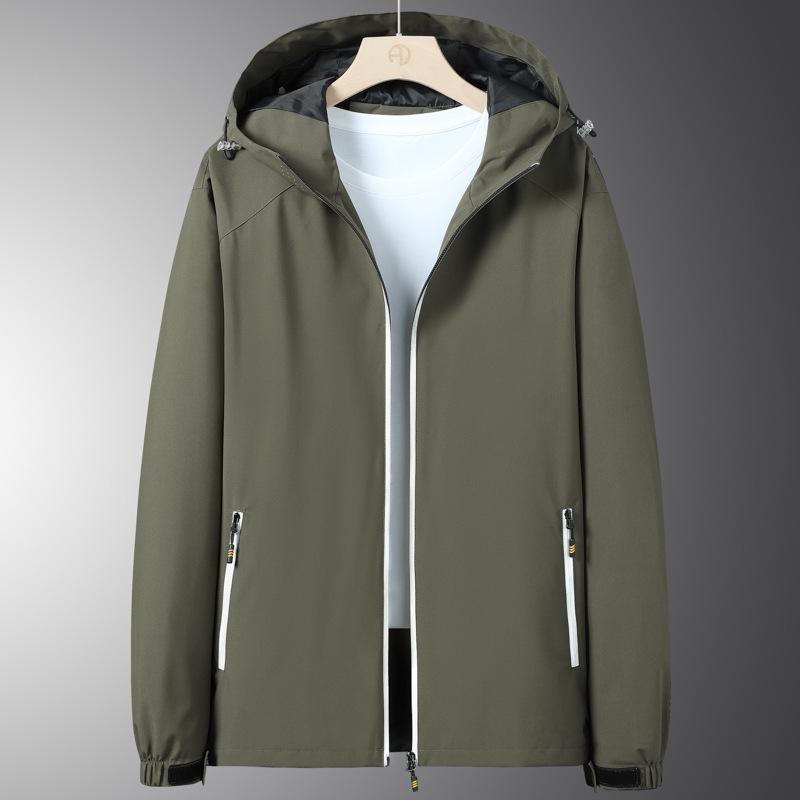 Reflektierende Windjacke für Frühling und Herbst: Winddichte, wasserabweisende, elastische Sportjacke für Männer und Frauen