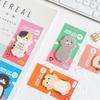 Cute Kitten Cartoon Sticky Notes Set - 8 Design Planner Memo Pads