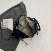 Cute Bow Underarm Bag PU Leather Designer Tote Bag Solid Color Casual Daypack with Zipper Satchel Purse for Women