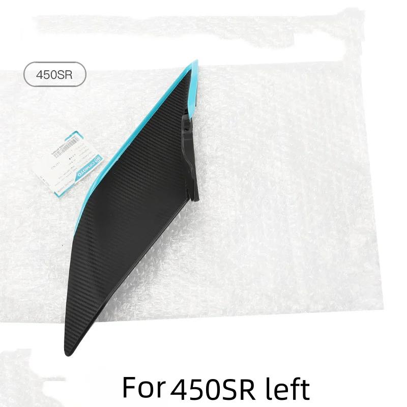 FOR CFMOTO 450SR 450SRS Moto Accessories Side Downforce Naked Spoilers Fixed Winglet Fairing Wings Deflectors Motorcycle Parts
