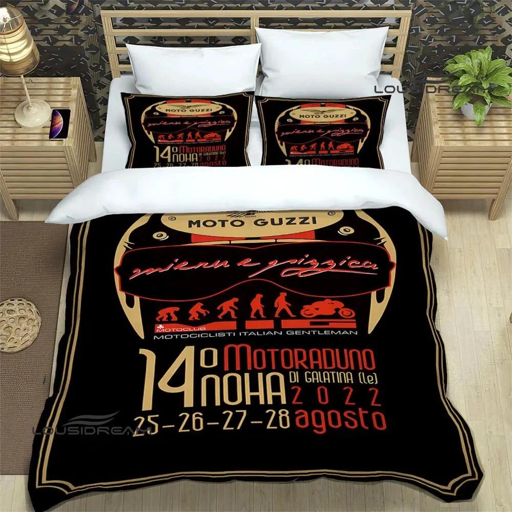 Guzzi motorcycle printed Bedding Sets exquisite bed supplies set duvet cover bed comforter set bedding set luxury birthday gift