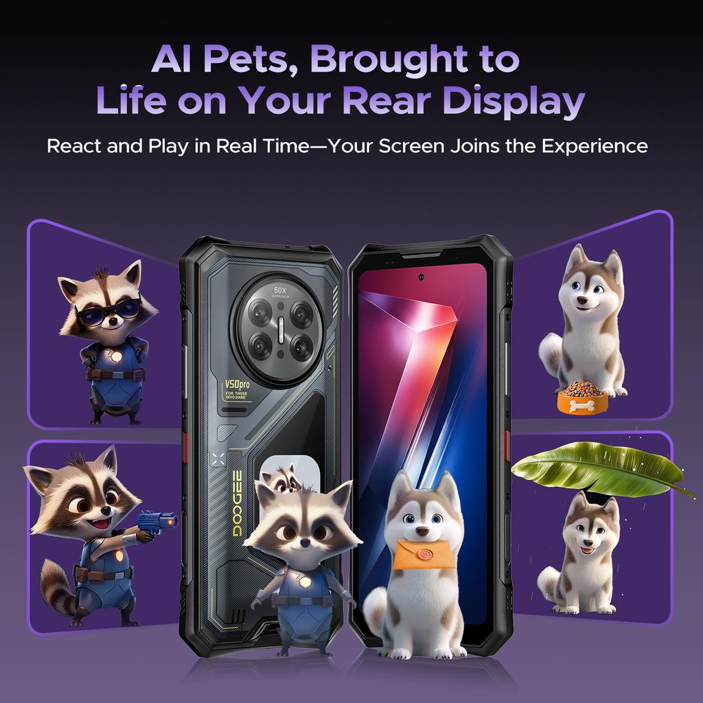 Phone DOOGEE 5G AI Rugged V50 Pro