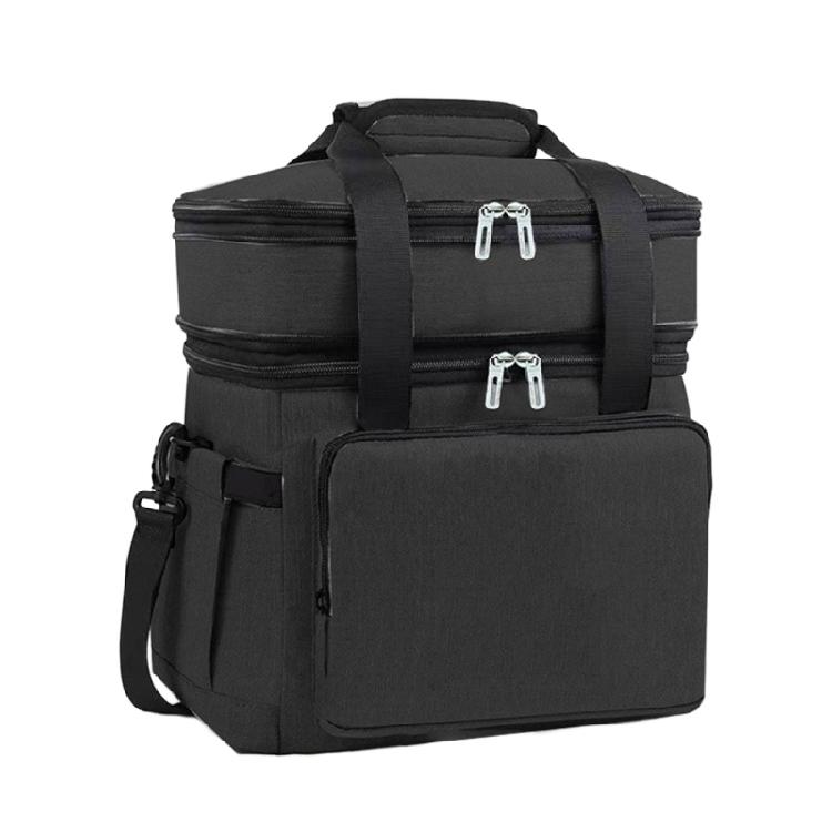 Leakproof Insulated Meal Bag with Thickened Aluminum Foil Layer Easy Carry Designs Grocery Bag for Outdoor Outing Travel