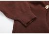 2026 Women's V-neck Long Sleeve Knit Cardigan Sweater Coat
