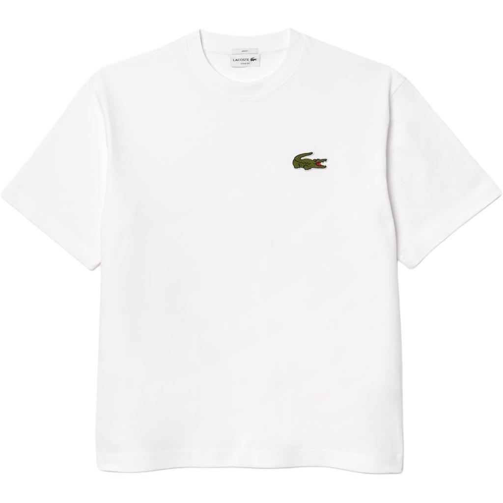 Lacoste Loose Fit Heavy Badge T Shirt TH2745-001