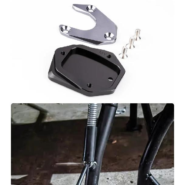 For Honda CBR650R 500R CB 650R 300R 500X 2018-2023 Motorcycle Accessories Kickstand Foot Side Stand Enlarger Extension Pad Plate