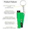 Safety Hammer with Rescue Whistle Car Escape Tool 3-in-1 Window Breaker Seatbelt Cutter Compact Emergency Escape Tool for Car