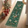 Christmas Decoration Floor Mats For Living Room Corridors, Dirt-resistant And Wear-resistant Carpets