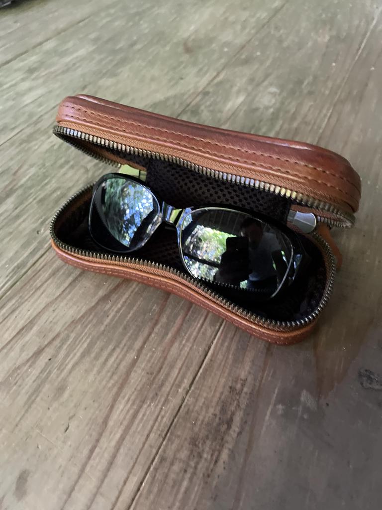 atelierCODEL Glasses Case Sunglasses Case Presence of the Finest Leather Leather Made In Japan (Brown)