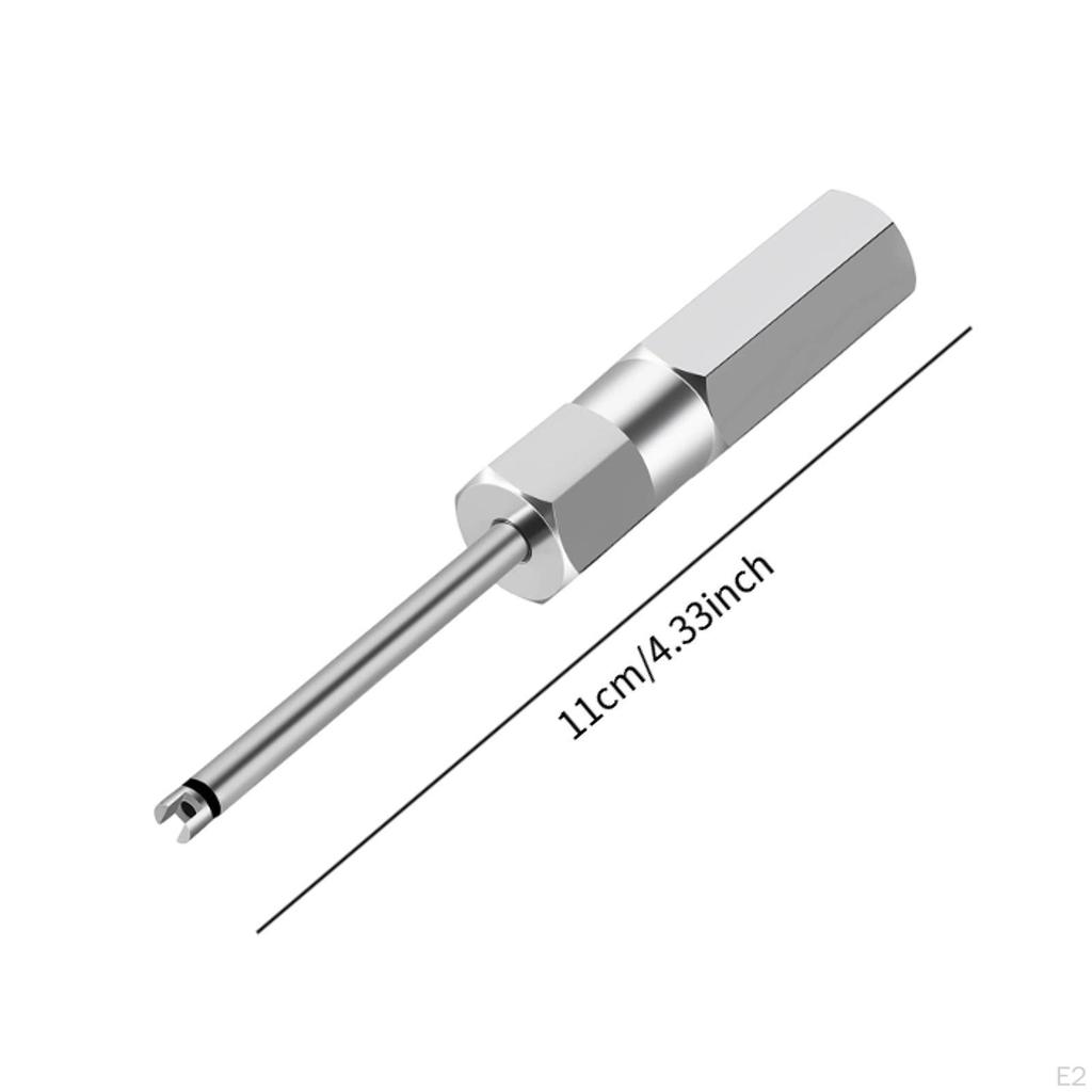 Valve Core Removal Tool,Car Sturdy Single Head Tire Valves Stem Puller Rod Tool