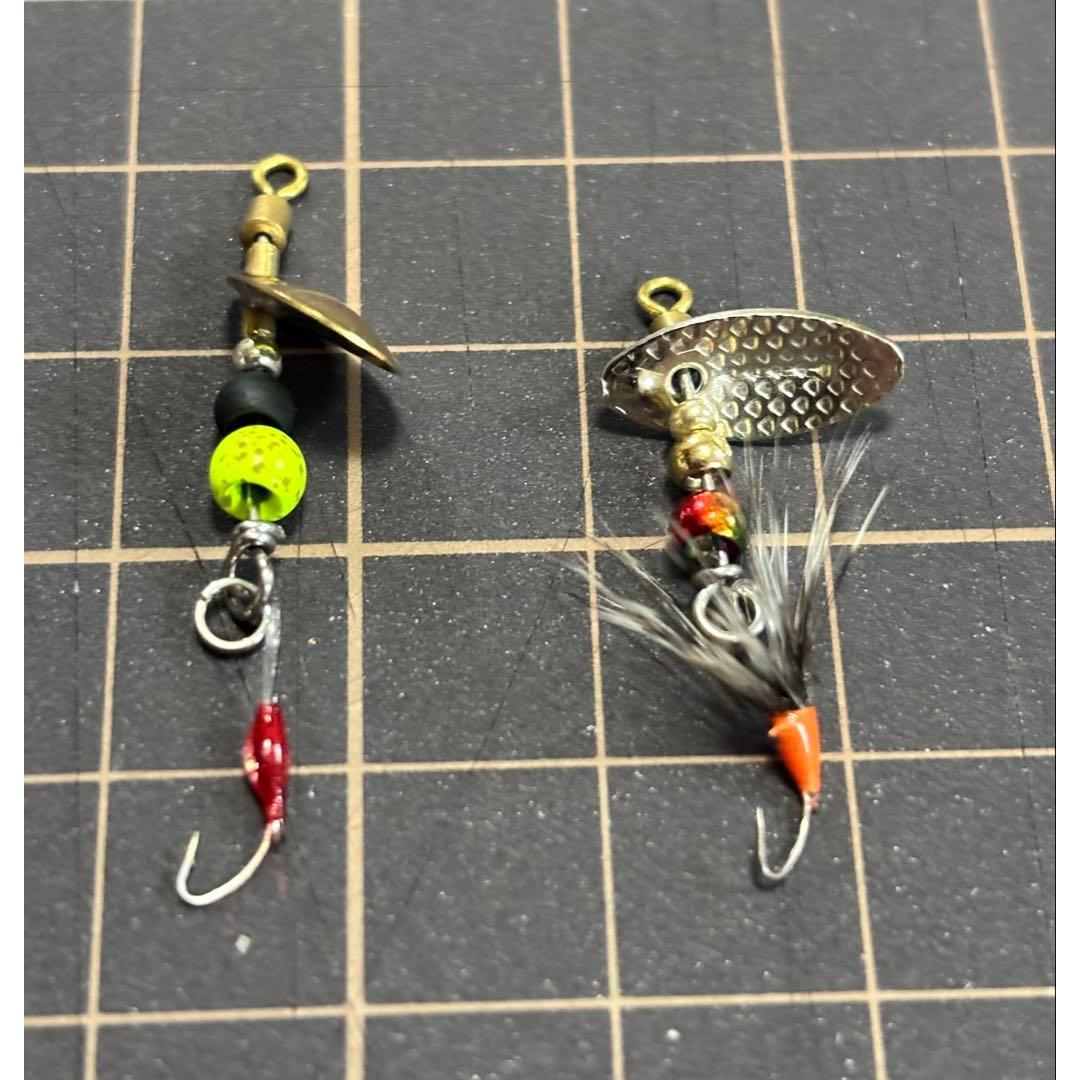 Used [C-fang] Spinner for Chubbing [Chisan] 0.8g & Chart 1.0g