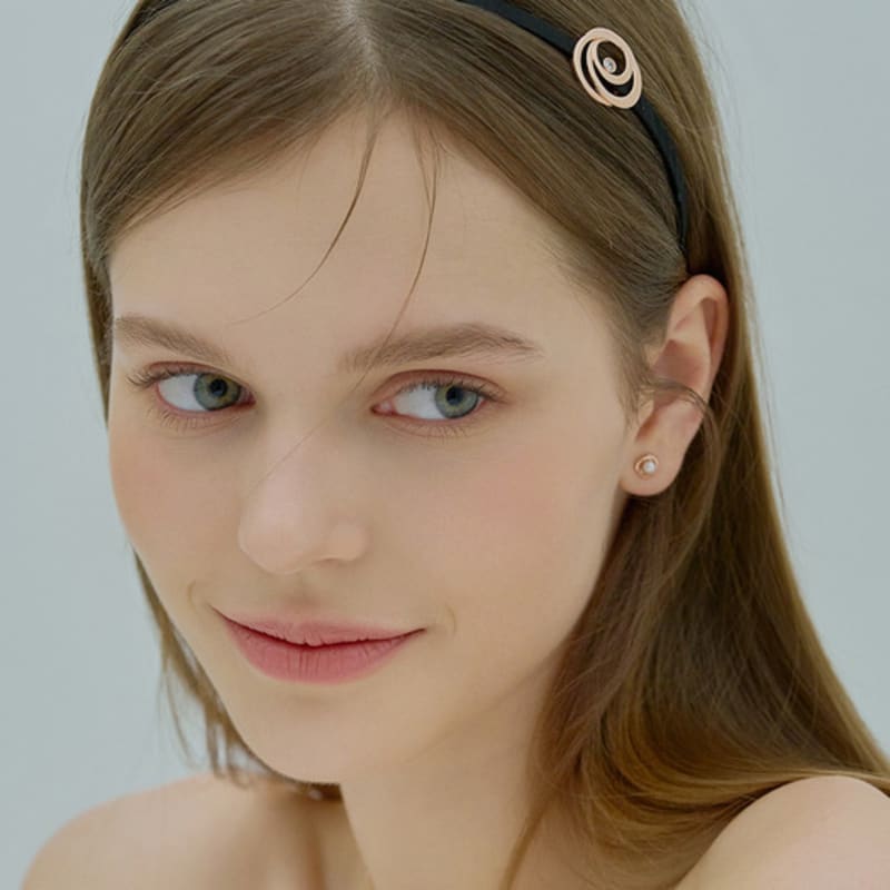 

J.ESTINA J.ROSA Повязка для волос (JAL1HB4BS833BRBK0) single type