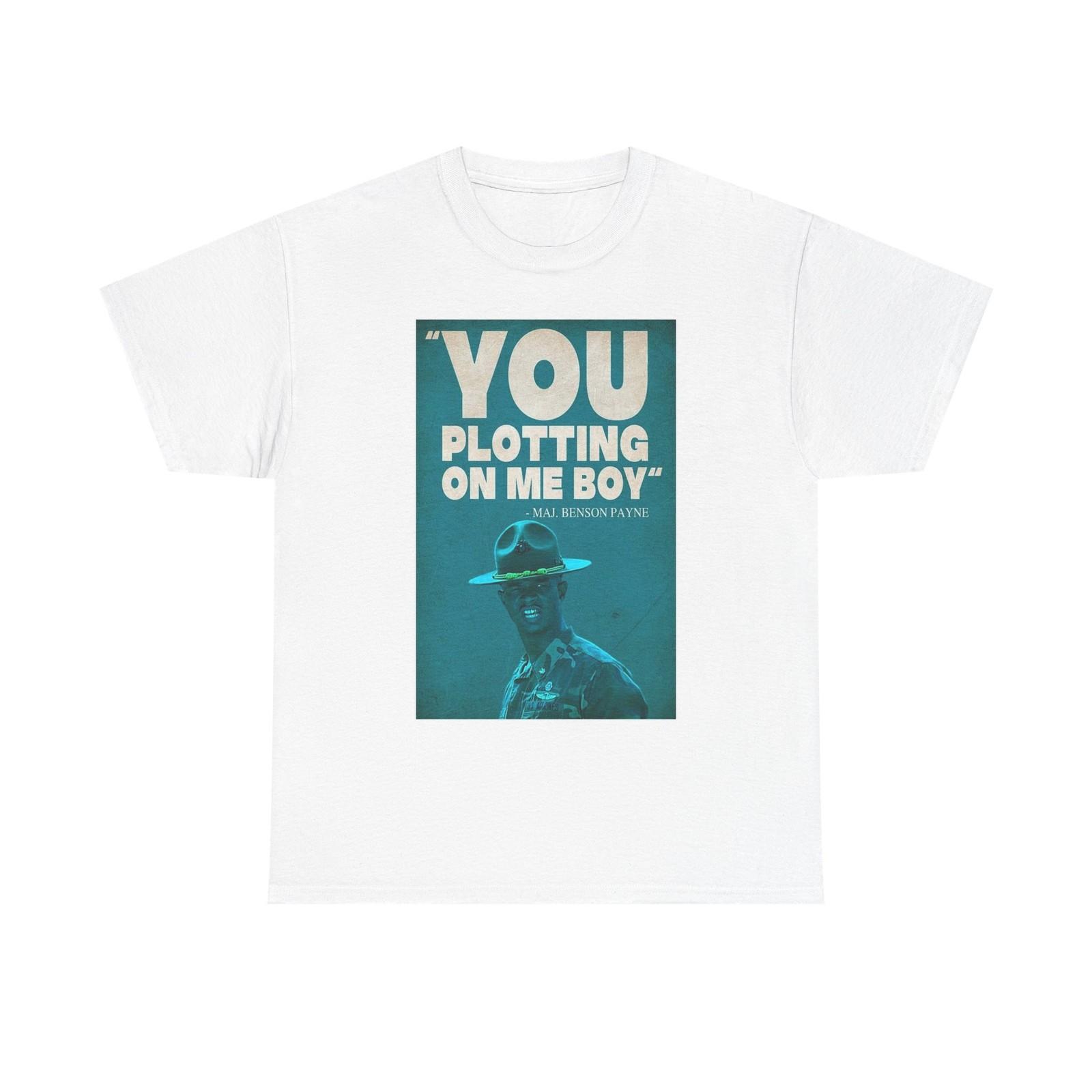 Major Payne T Shirt Vintage Comedy Movie Poster Funny Unisex Heavy Cotton Tee Unisex T-Shirt L
