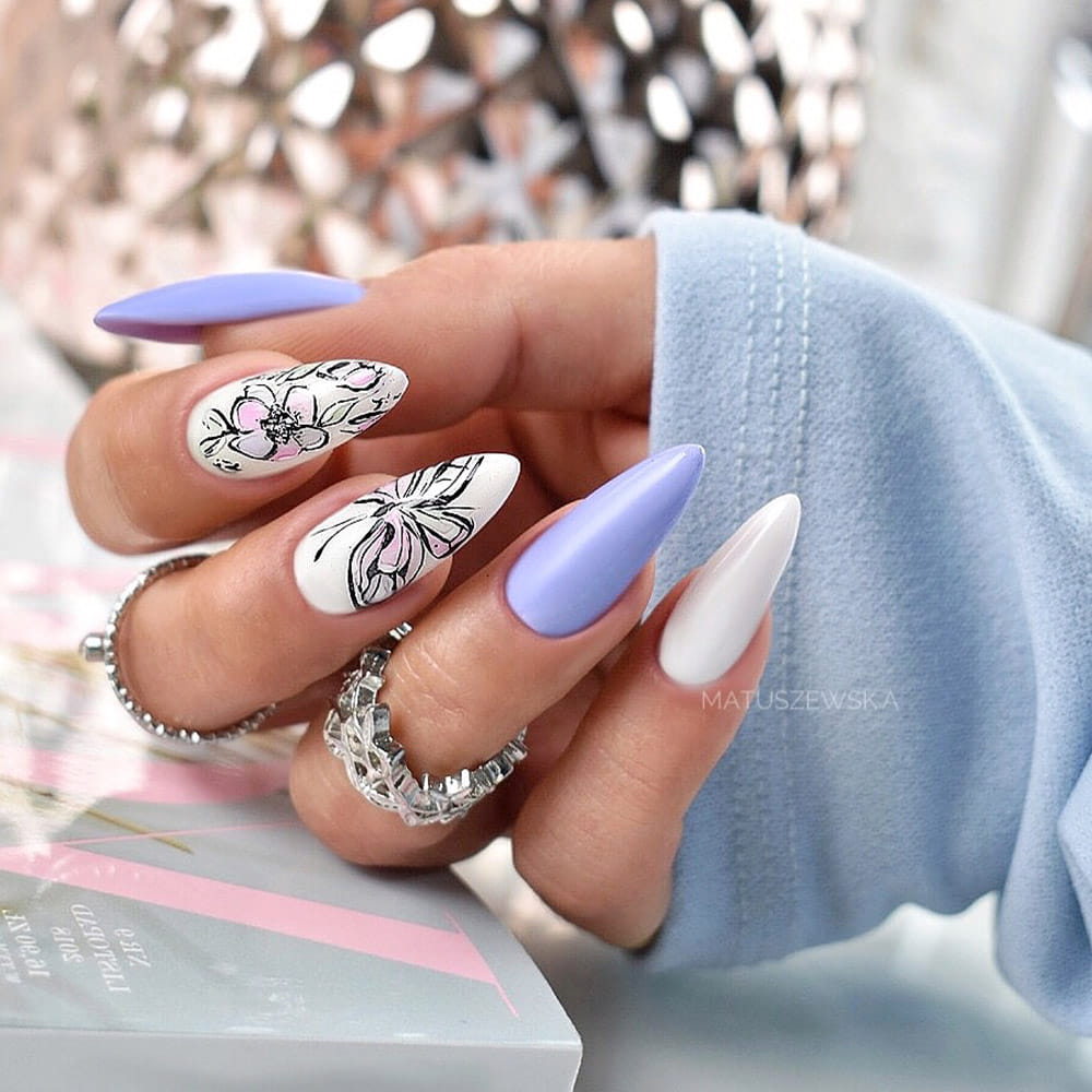 Lakier Hybrydowy Led/Uv Gel Polish Mollylac Glamour Women Nr 5 Violet Room 10 G