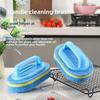 Cleaning Brush with Handle Kitchen Sponge Wipe Thickening Bathroom Tile Cleaning Sponge Household Stain Removal Clean Tools