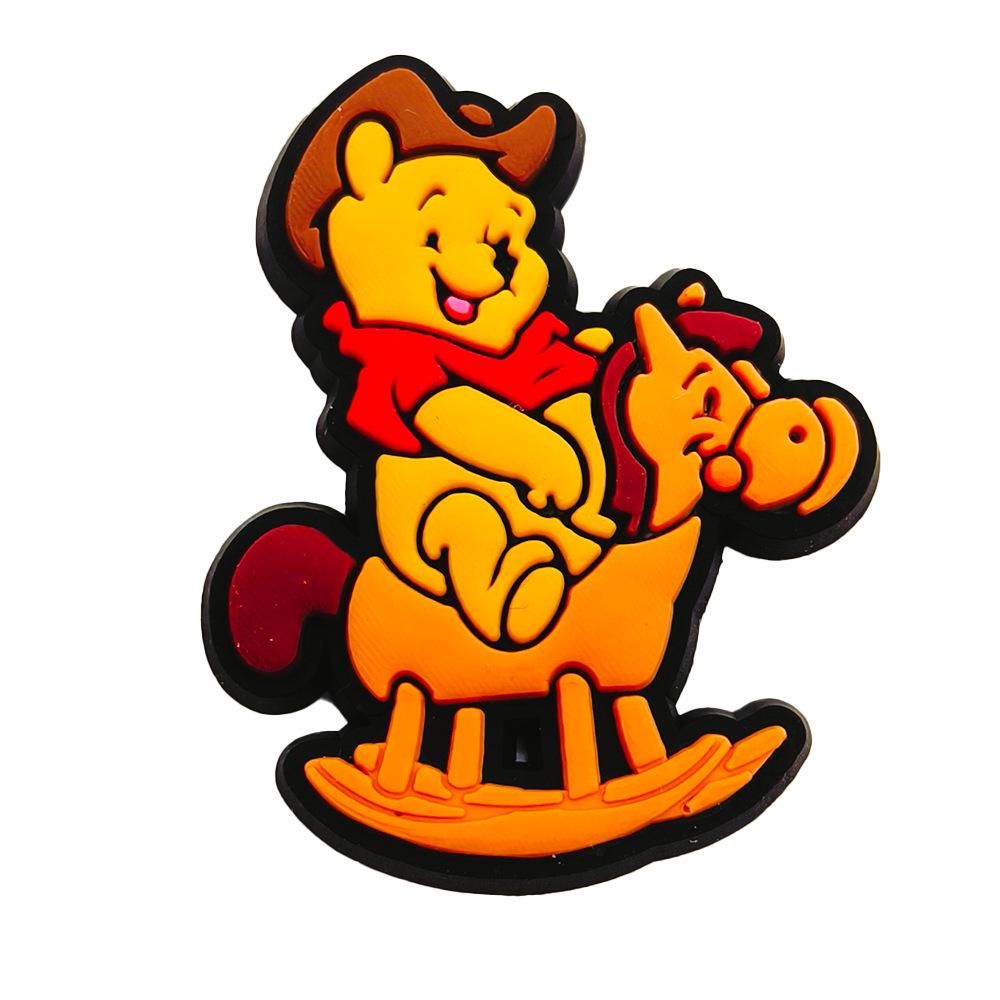 Winnie the Pooh Pen Clip & Personalized Straw Decoration Accessories