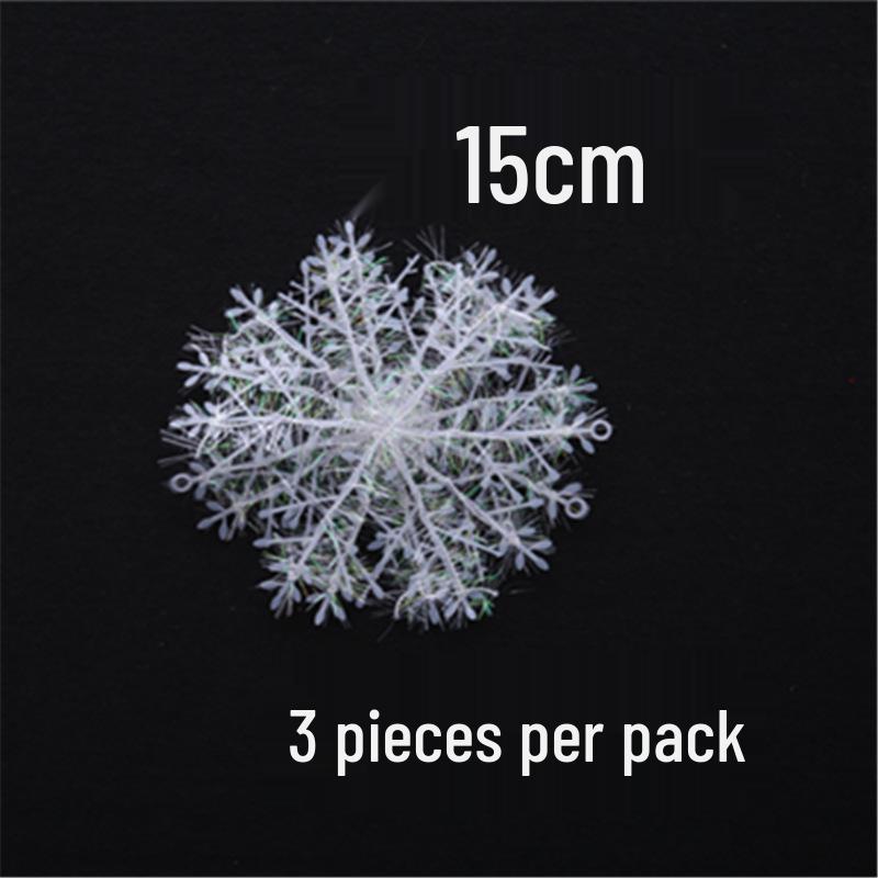 Snowflake String Ornaments for Christmas Tree Decorations and Gifts