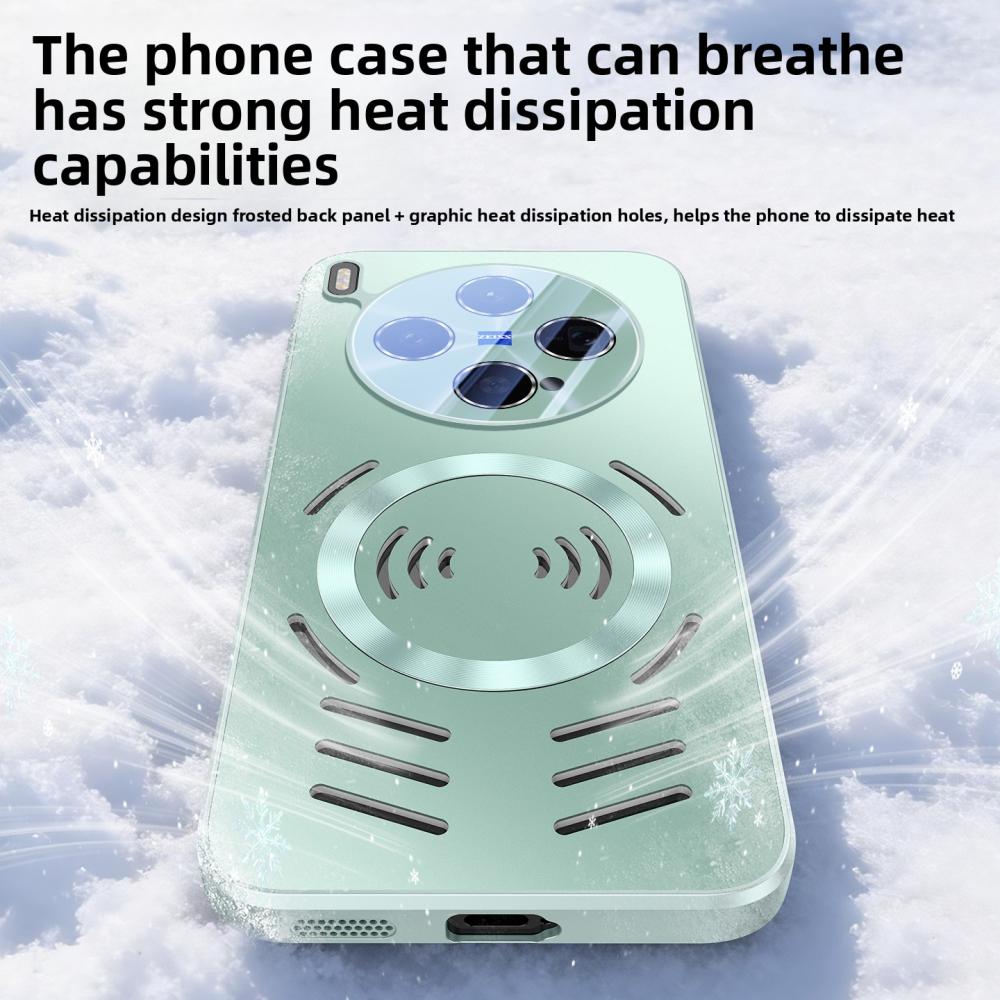 For VIVO X300 Ultra Case Hard PC Heat Dissipation Magnetic MagSafe Protective Back Cover Case For VIVO X300 Pro X300S X300 Shell