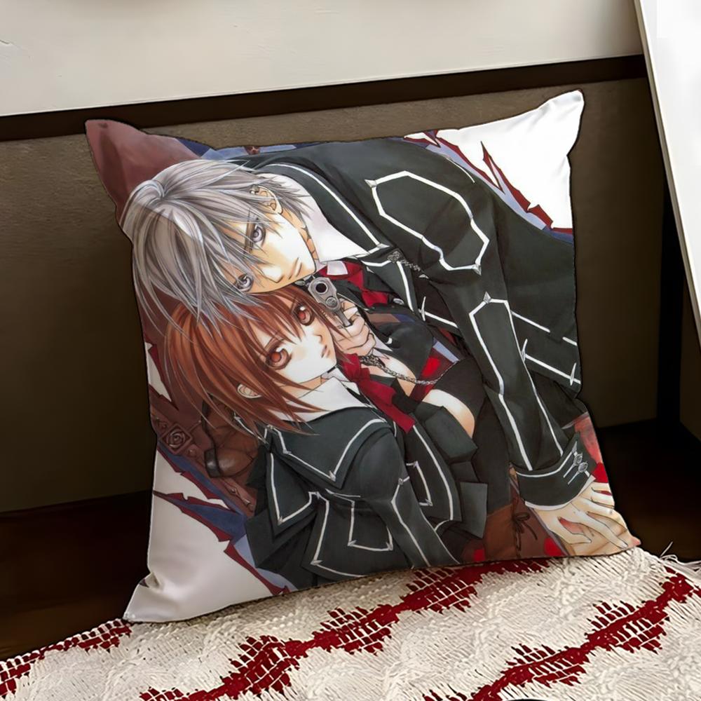 VVampire Knight Cushion Cover Reversible Soft Durable Pillow Cover Home  Car MultiScene Use for Daily Comfort