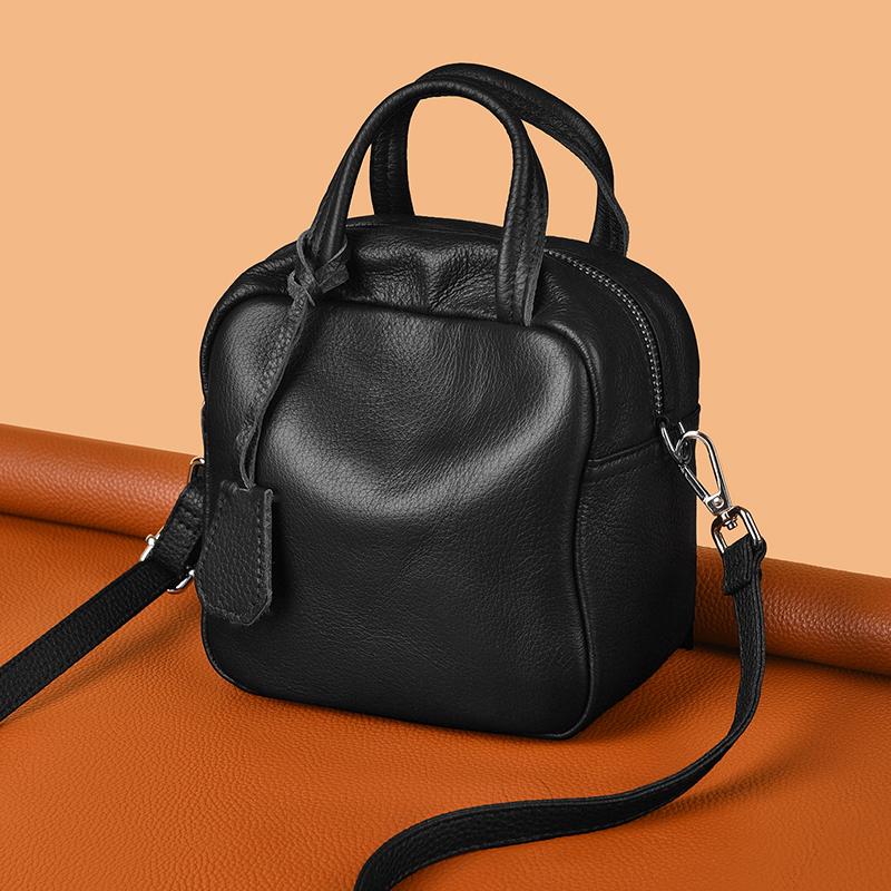 Hochwertige Vintage Leder Umhängetasche für Damen, Neue Echte Rindsleder Hobo Schultertasche, Große Kapazität Arbeit Reise Tote