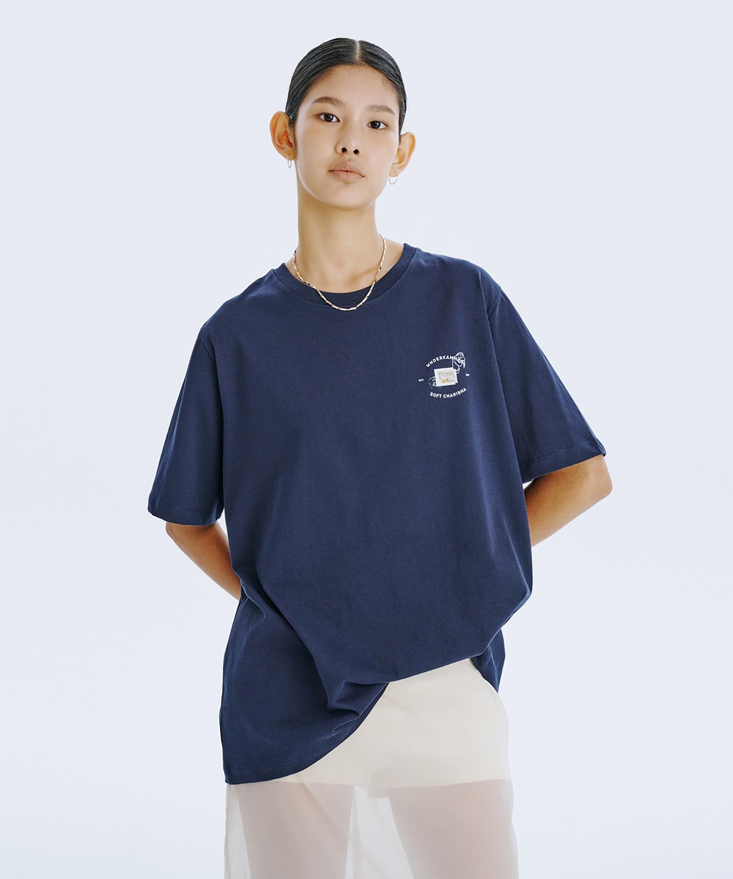 Bundercammer Post Graphic T_Navy S