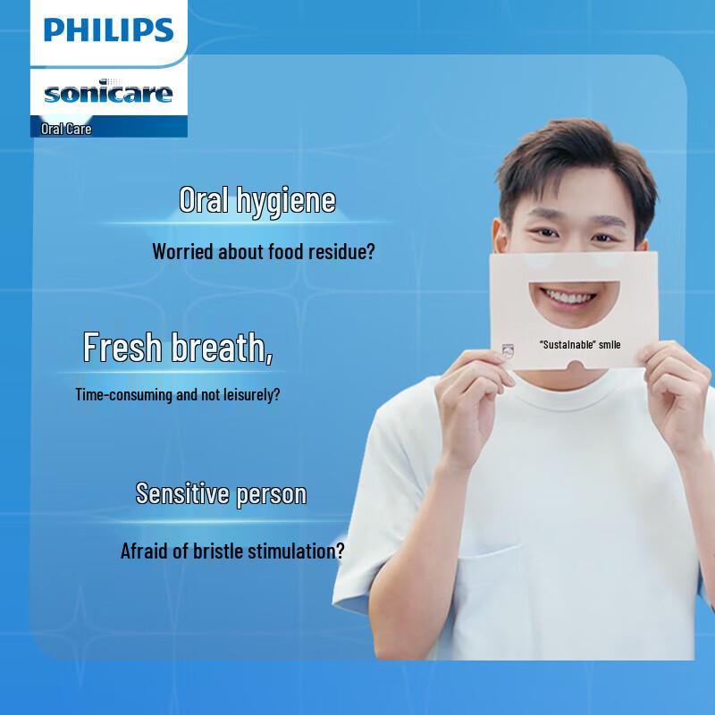 Philips HX2471/03 Gentle Whitening Sonic Electric Toothbrush CN Plug (adapter Included)