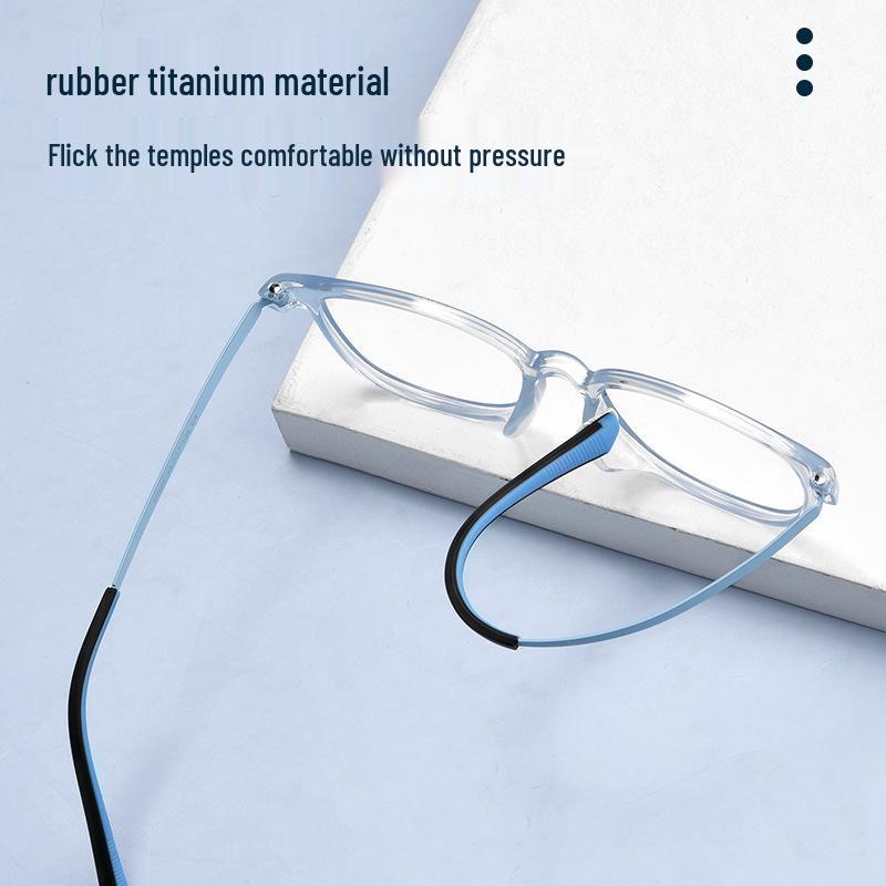 Children's Ultra-Light Pure Titanium Eyeglass Frame 99905T for Small Faces - Ideal for Student Myopia