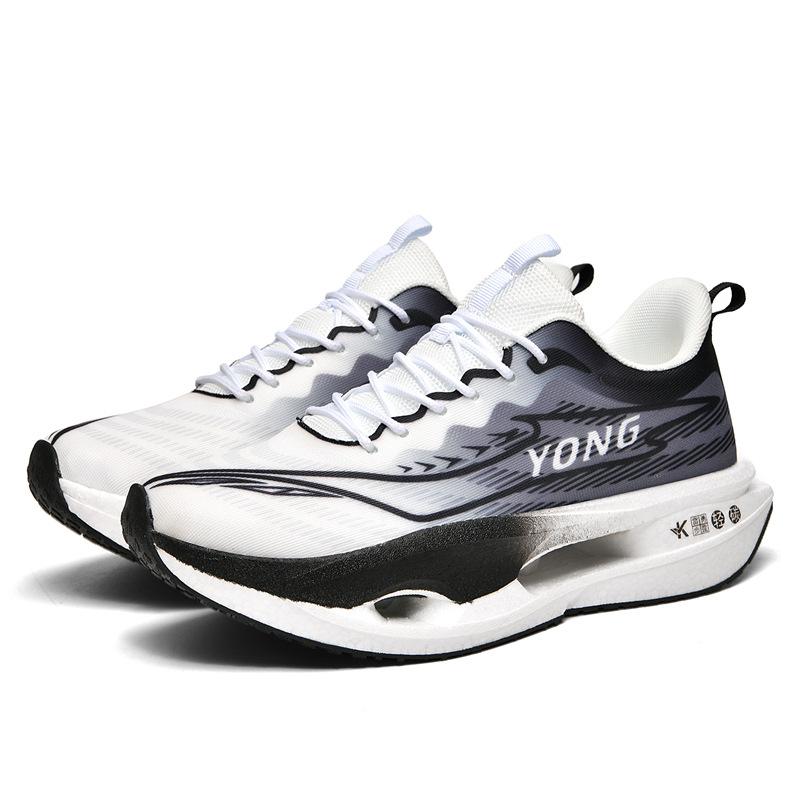 New summer red rabbit 9pro carbon board running shoes parent-child mesh lightweight shock-absorbing sports shoes live couple tide shoes