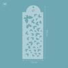 Fondant Cake Mesh Stencil Stamps Stencils Embossing Plastic Spray Mold Tool