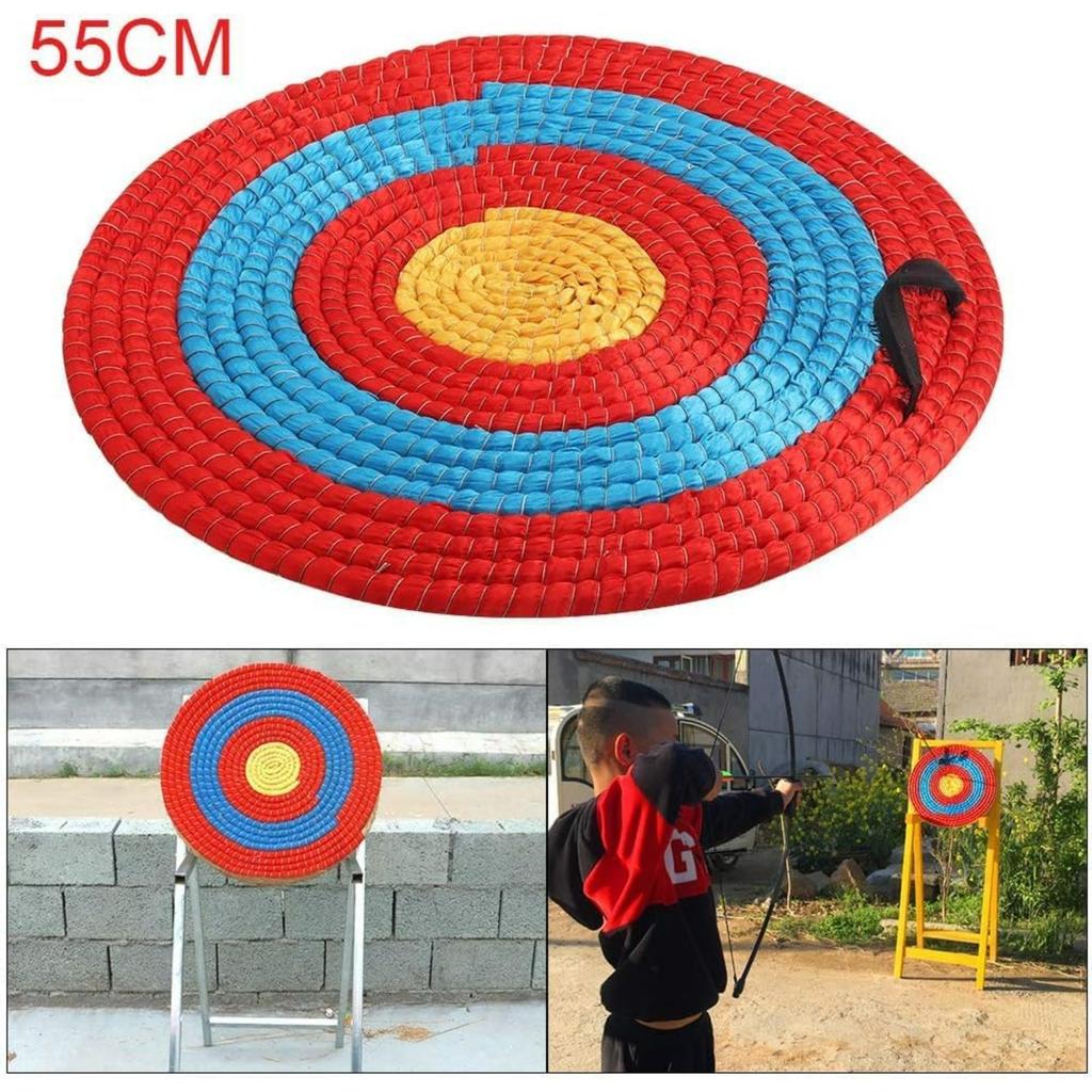 Archery Target Solid Straw Round Target Shooting Bow for Outdoor Sports Diameter