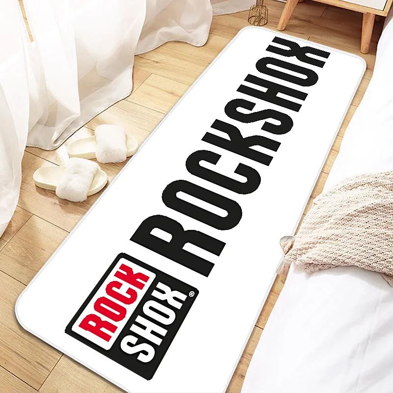 Rock Shox Mountain Bike Door Mat Entrance Non-slip Washable Kitchen Carpet Living Room Hallway Rugs Bathroom Bath Door Mats