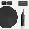 Automatic Umbrella Men's Large Reinforced Thickened Strong Wind-Resistant Sun Umbrella Folding Sun Umbrella Female Rain Or Shine Dual-Use Umbrella
