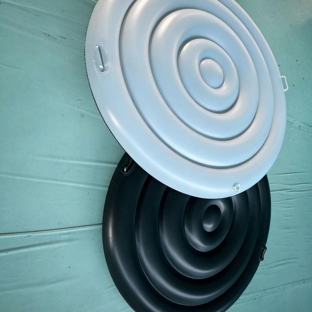 Runde Außenpoolabdeckung - PVC Verdickt, Staubdicht, Wärmeisolierend Badewannenabdeckung