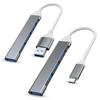 4 Port USB 3.0 Hub USB Hub Type C Dock Multi Splitter Adapter OTG Type C HUB for iPhone 15 Xiaomi Huawei Macbook Pro USB 3.0 2.0