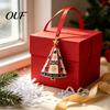 Acrylic Christmas Hanging Accents Patriotic Tree Ornaments, Holiday Pendant for Independence Day, Seasonal Festive Gifts Indoor Outdoor Decor