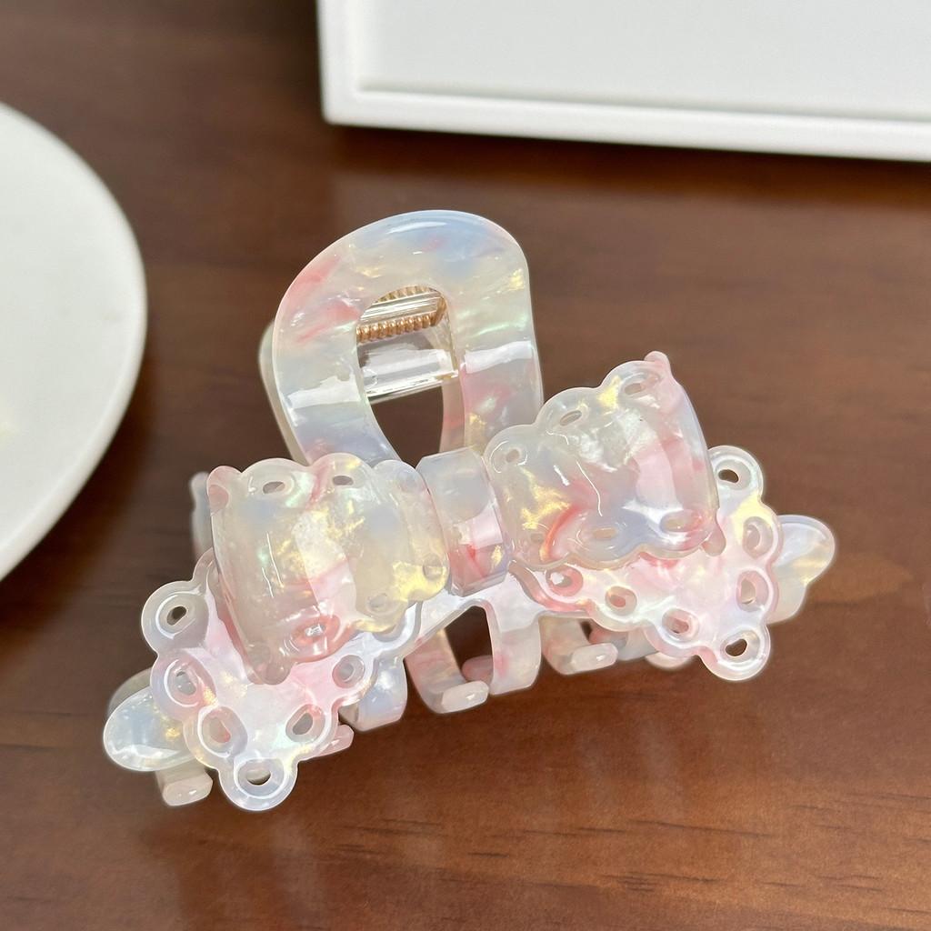 Elegant Lace Bow Hair Clip In Assorted Colors For High Ponytail And Updos Perfect For Stylish Women