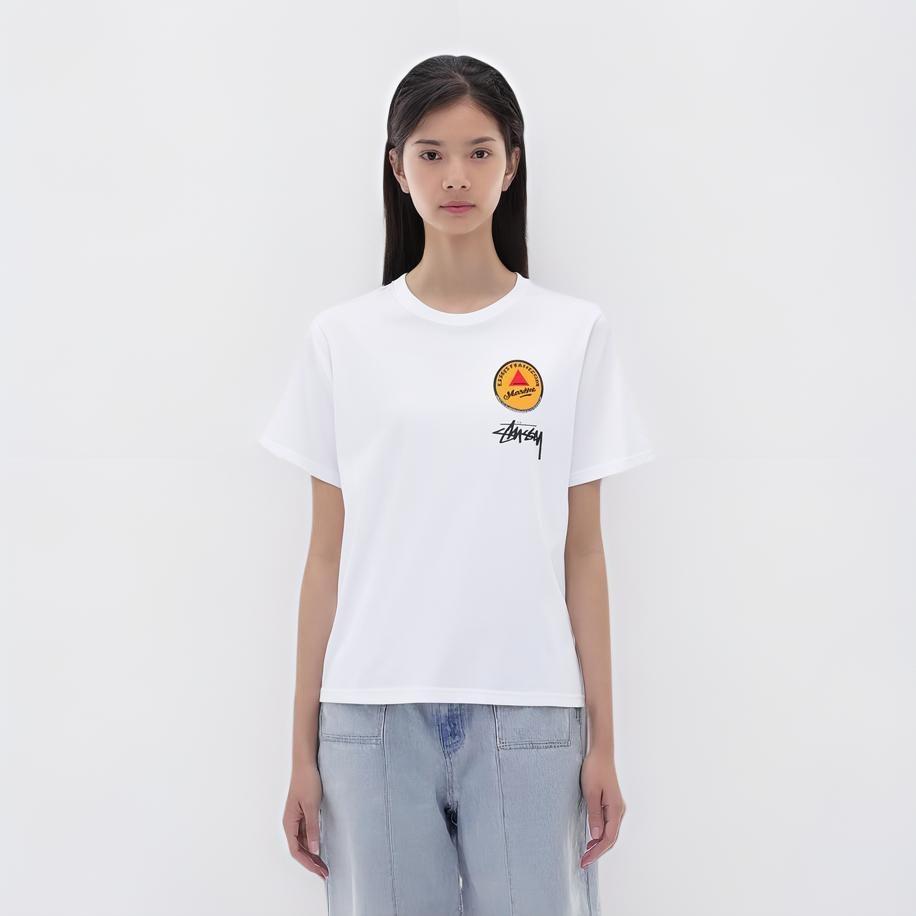Stussy Martine Rose WORLD TOUR Printing T-shirt White Unisex 3903639