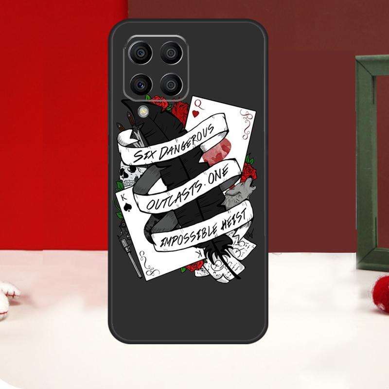 Six Of Crows Case For Samsung Galaxy M53 M33 M13 M12 M32 M52 M06 M16 M36 M56 M15 M55 M31 M14 M35 M34 M54