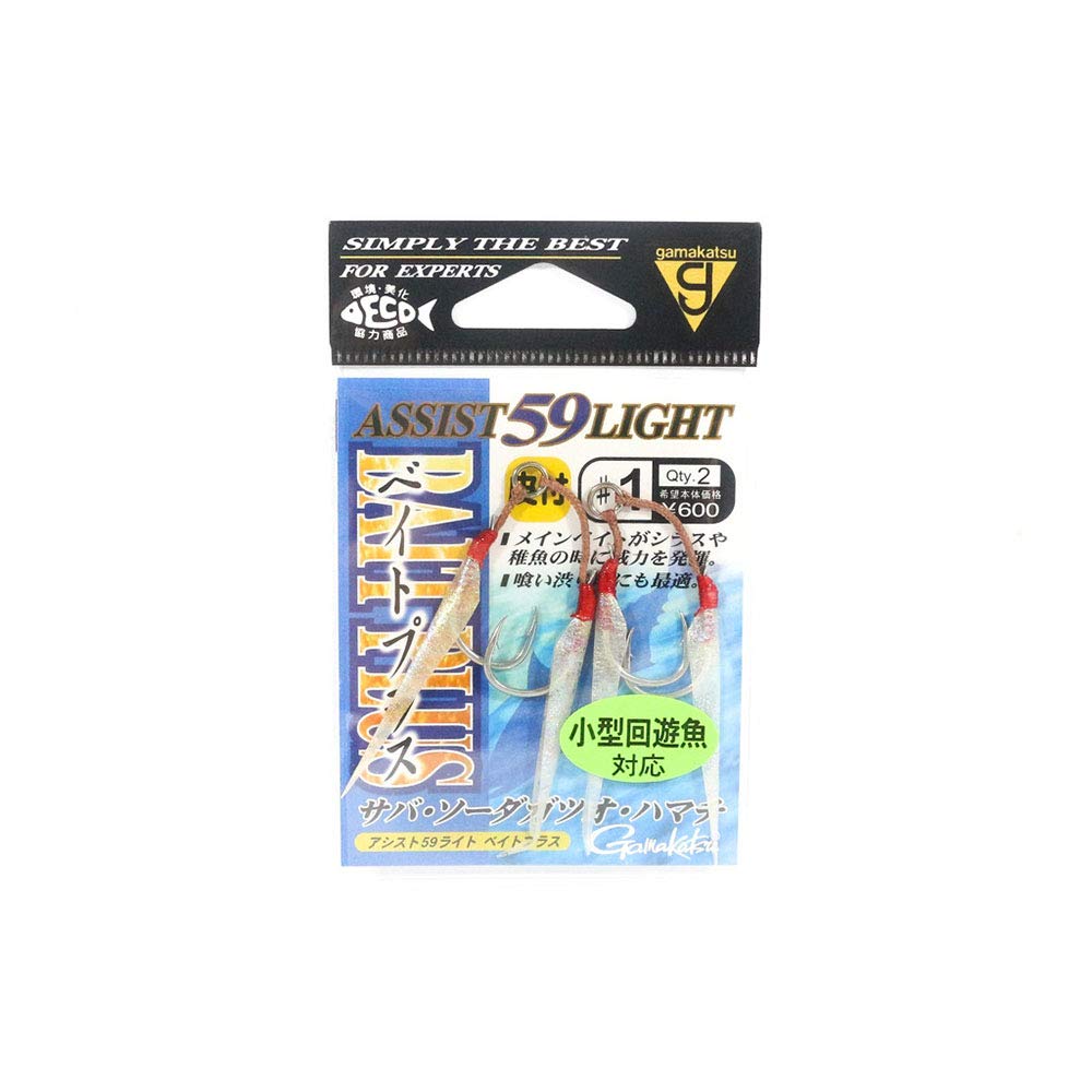 Gamakatsu Assist Hook Assist 59 Light Bait Plus No. 1 #1